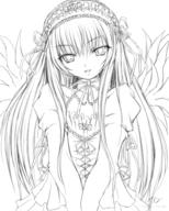 rozen_maiden sketch suigintou // 640x800 // 220.7KB