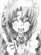 hayate_no_gotoku maid maria sketch // 470x630 // 202.6KB