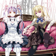 maid maria_holic mariya_(maria_holic) matsurika trap // 1000x1000 // 377.9KB