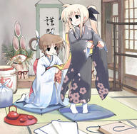fate kimono magical_girl_lyrical_nanoha nanoha // 785x774 // 254.1KB