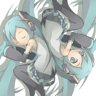 miku sleepy vocaloid // 850x850 // 132.0KB