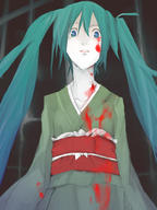 kimono miku vocaloid // 768x1024 // 124.2KB