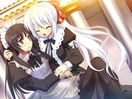 aww hug maid rusetti valkotukka // 800x600 // 132.7KB