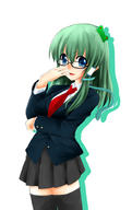 megane sanae suit touhou // 528x836 // 106.6KB