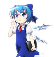 cirno megane touhou // 800x841 // 137.0KB