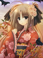ahoge kimono // 2211x3008 // 5.4MB