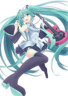 kitara miku vocaloid // 700x990 // 402.6KB