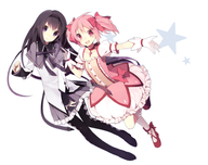 homura madoka puella_magi_madoka_magica rusetti // 950x750 // 442.3KB