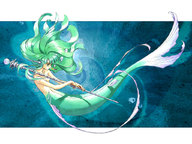 mermaid otus vihreätukka // 1024x768 // 166.5KB