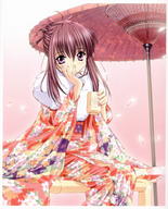 artist:naoto_tenhiro chikage kimono päivänvarjo sister_princess // 923x1145 // 317.8KB