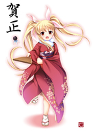 fate kimono magical_girl_lyrical_nanoha rusetti // 960x1360 // 485.1KB