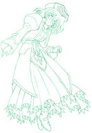 magical_girl_lyrical_nanoha shamal sketch // 377x543 // 44.5KB
