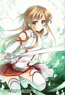 asuna_(sao) miekka panssari sword_art_online // 2076x3016 // 1.0MB