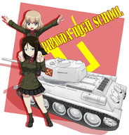 girls_und_panzer katyusha nonna panzer // 956x1000 // 228.0KB