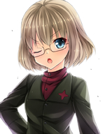 :o ;) girls_und_panzer katyusha megane mökö // 781x1000 // 477.7KB