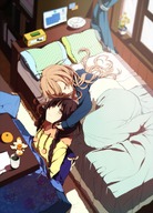 A_Room_For_Two Yukinokoe aww sleepy yuri // 800x1115 // 991.5KB