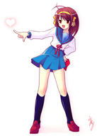 haruhi the_melancholy_of_haruhi_suzumiya // 732x1024 // 258.7KB