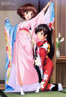 akiyama_yukari girls_und_panzer isuzu_hana kimono // 4080x5932 // 2.5MB