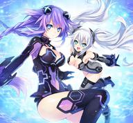 Black_Heart Hyperdimension_Neptunia Purple_Heart tissit // 850x786 // 190.3KB