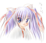 kagami lucky_star miko sketch // 801x750 // 167.5KB