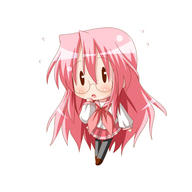 chibi lucky_star megane miyuki // 550x550 // 110.9KB