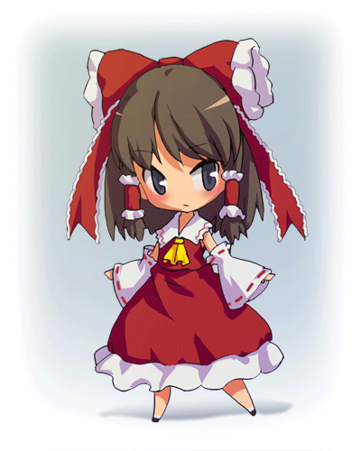 Image 2116 Animated Gif Chibi Miko Reimu Rusetti Touhou
