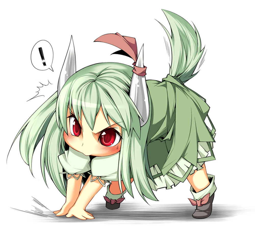  angry neko chibi