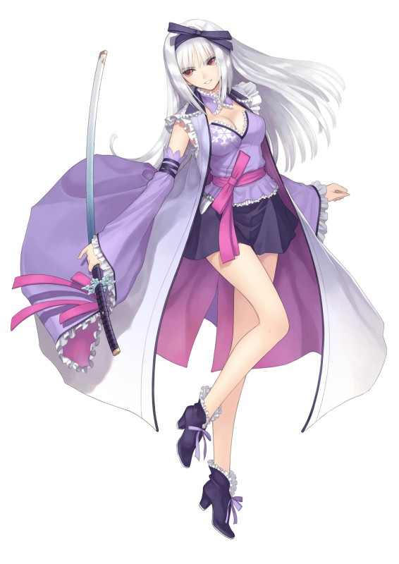  anime sword girl